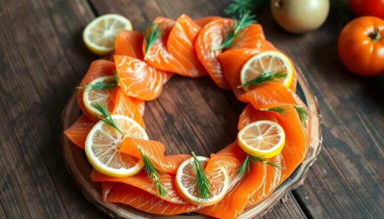 Smoked Salmon Wreath